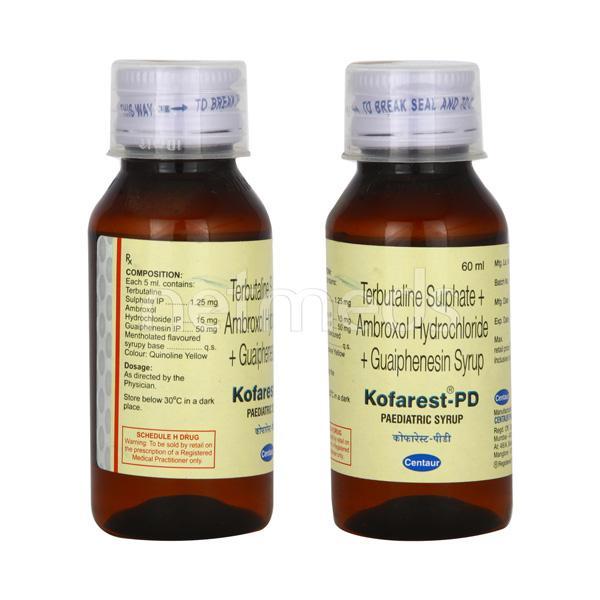 Kofarest PD Syrup 60ml - Global Surgicals