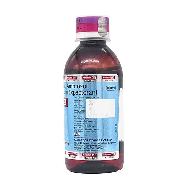 KOFCATCH LS JUNIOR STRAWBERRY FLAVOUR Syrup 100ml - Global Surgicals