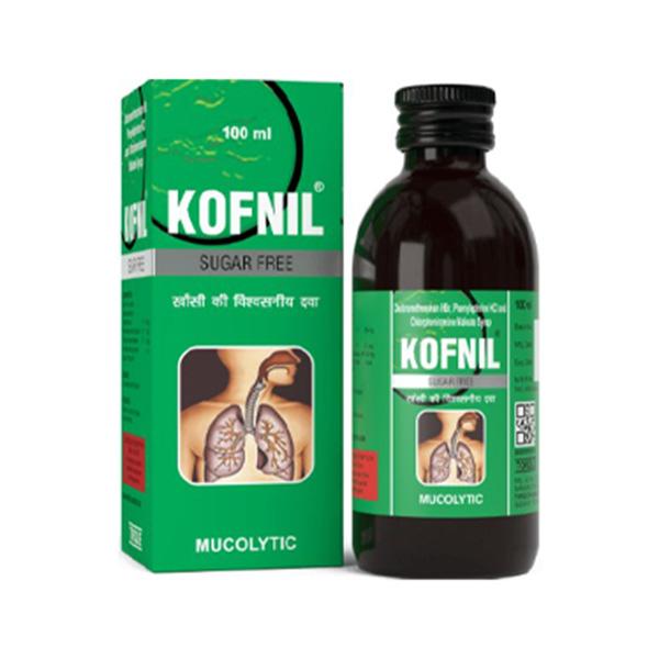 KOFNIL SUGAR FREE Syrup 100ml - Global Surgicals