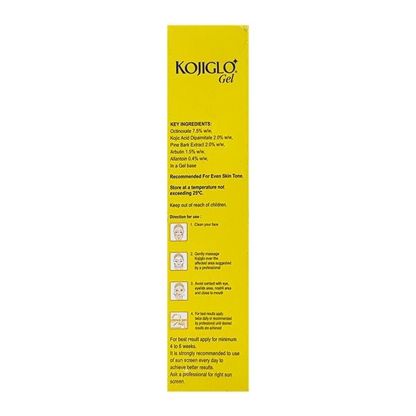 KOJIGLO GOLD SKIN LIGHTENING Cream 20gm - Global Surgicals