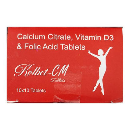 KOLBET CM Tablet 10's - Global Surgicals