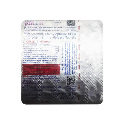 KOLQ+ Tablet 15's - Global Surgicals