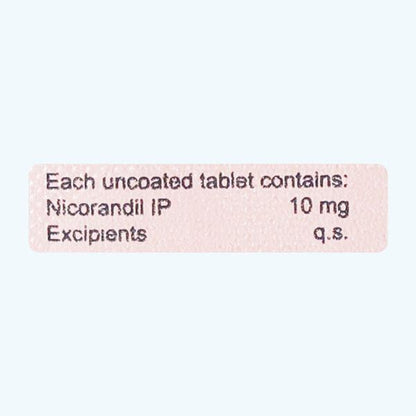 Korandil 10mg Tablet 10'S - Global Surgicals