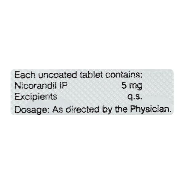 Korandil 5mg Tablet 10'S - Global Surgicals