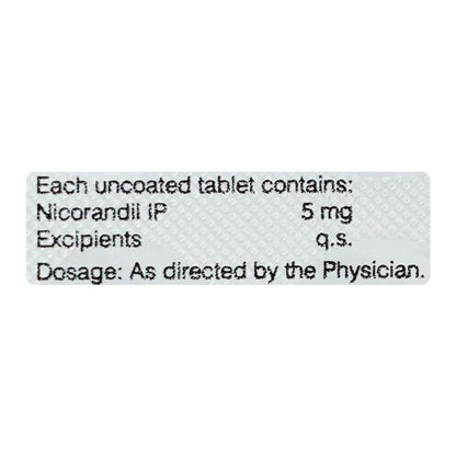 Korandil 5mg Tablet 10'S - Global Surgicals
