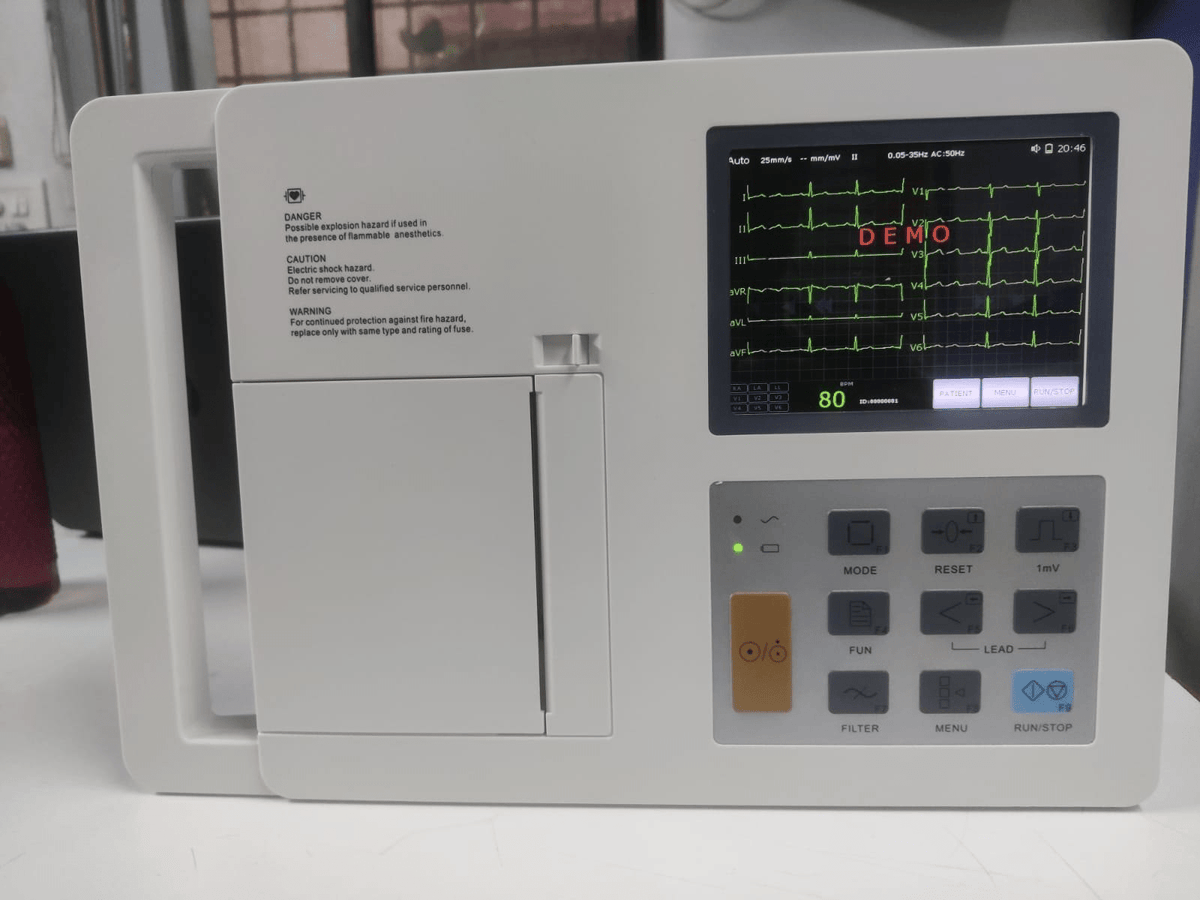 Korrida 3 Channel ECG Machine KM - 3E - Global Surgicals