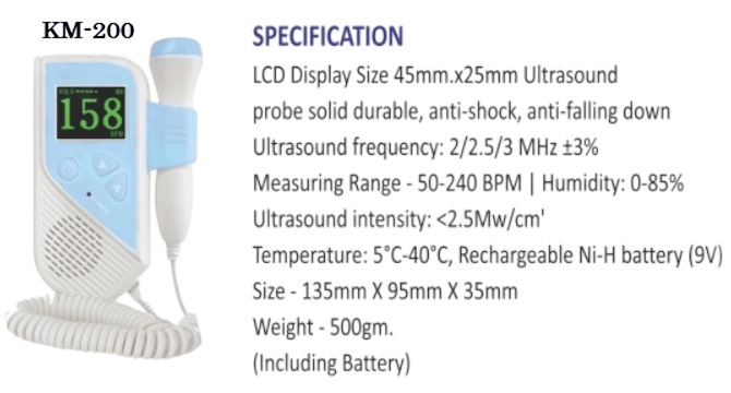 Korrida New Fetal Doppler - Global Surgicals