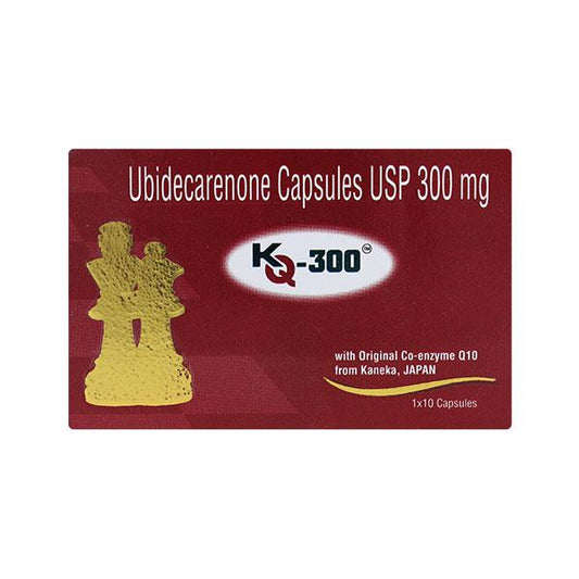 Kq 300Mg Capsule 10's - Global Surgicals