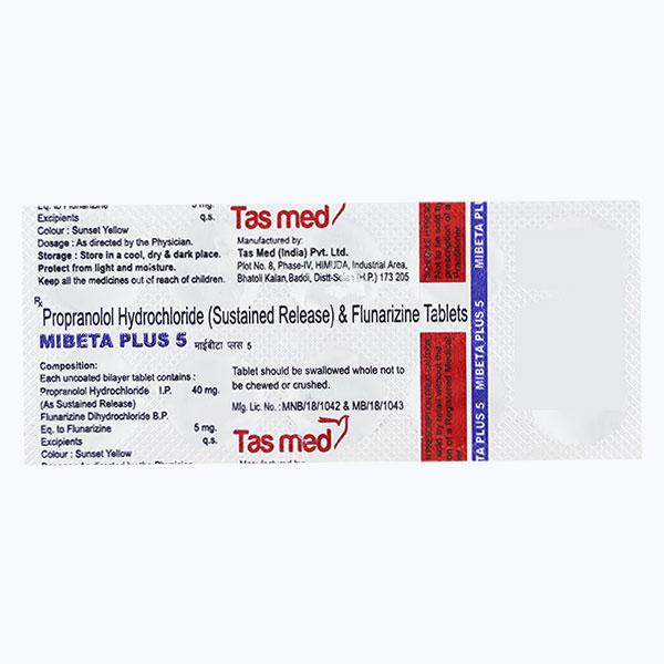 MIBETA PLUS 5mg Tablet 10's