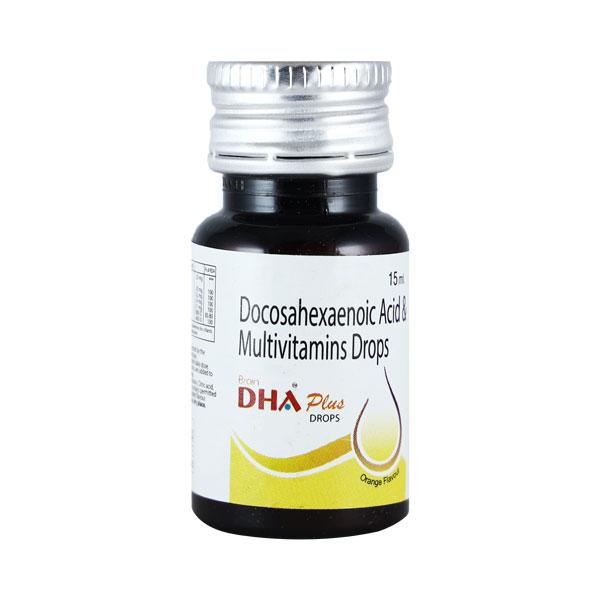 BRAIN DHA PLUS ORANGE FLAVOUR Drops 15ml