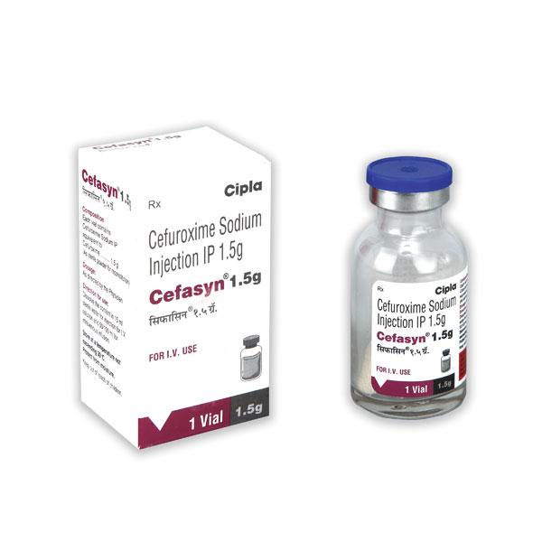 CEFASYN 1.5 Injection 1's