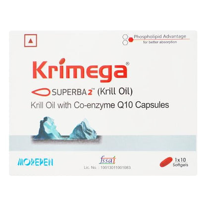 KRIMEGA Softgel 10's - Global Surgicals