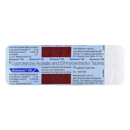 Krimson 35mg Tablet 21'S - Global Surgicals