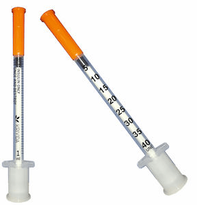 Krivida MeFine U40 Insulin Syringe 1ml - Global Surgicals