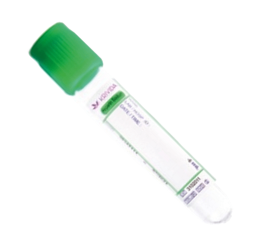 Krivida Sodium Heparin Vacuum Blood Collection Tube - Global Surgicals