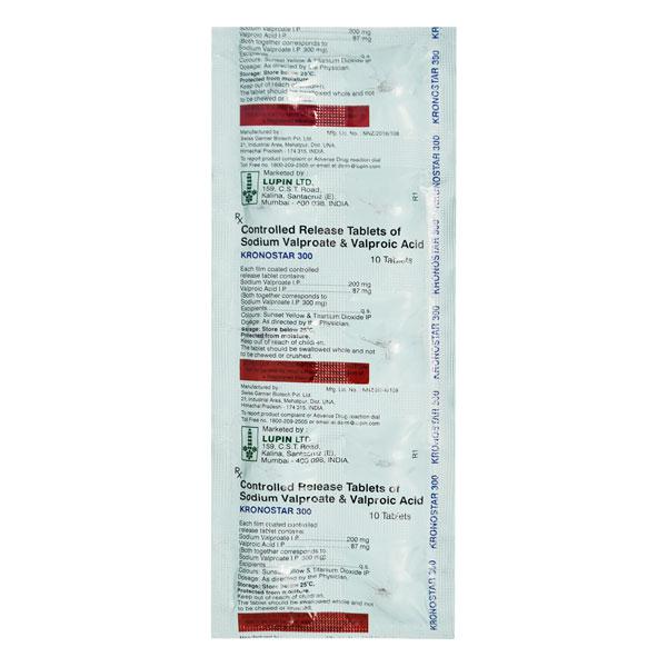 Kronostar 300mg Tablet 10'S - Global Surgicals