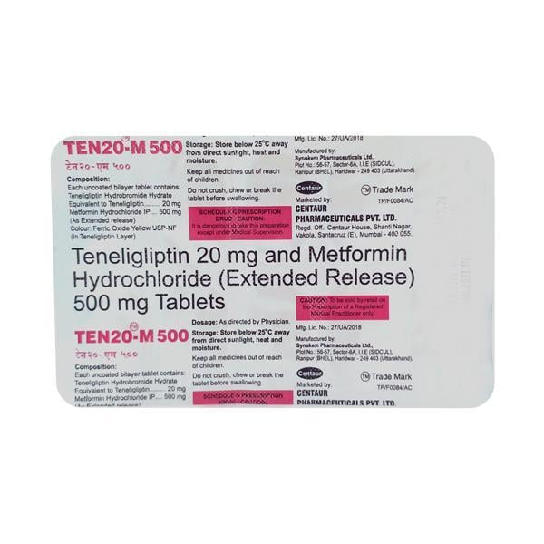 Ten20 M 500 Tablet 10'S