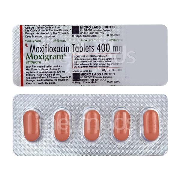 Moxigram 400mg Tablet 5'S