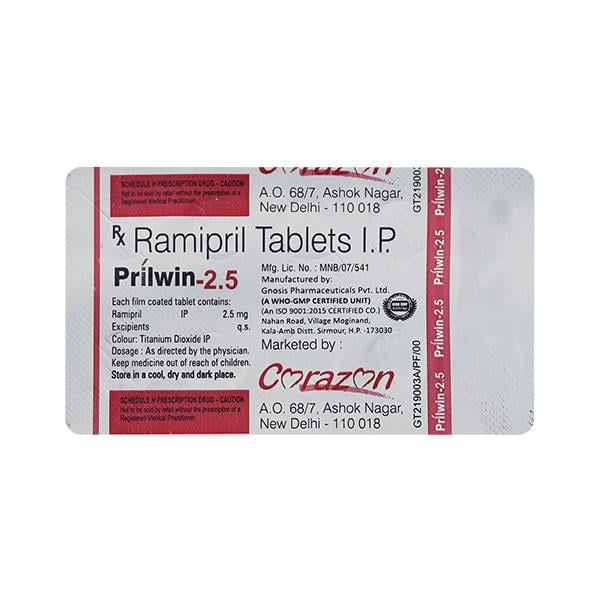 PRILWIN 2.5 Tablet 10's