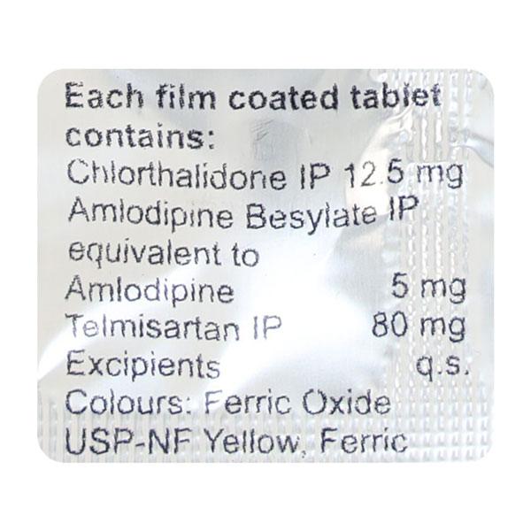 TELLZY ACH 80/5/12.5mg Tablet 10's