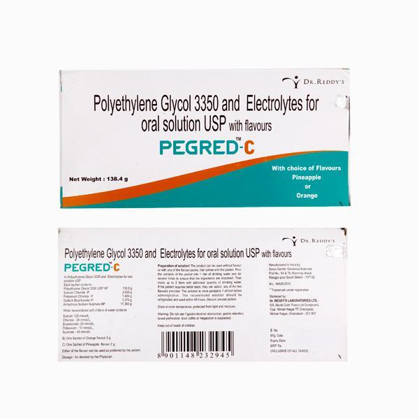 Pegred C Powder 138.4Gm