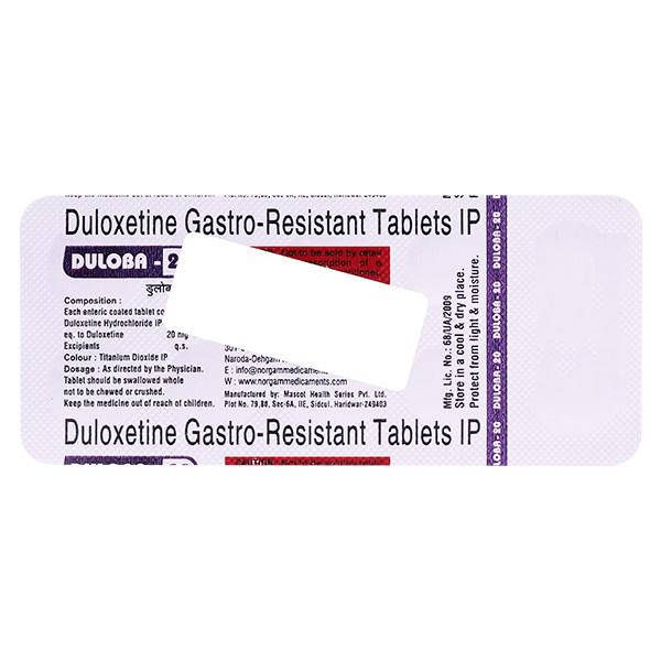 DULOBA 20 Tablet 10's