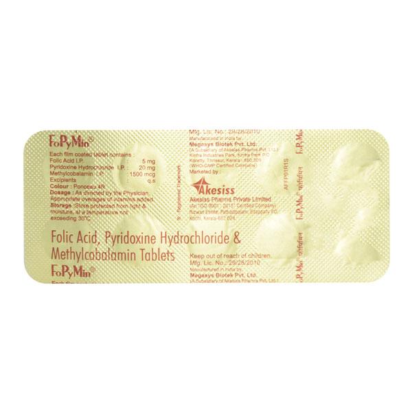 Fopymin Tablet 10'S