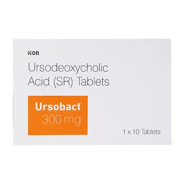 URSOBACT 300mg Tablet 10's