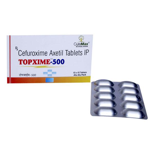 TOPXIME 500mg Tablet 10's