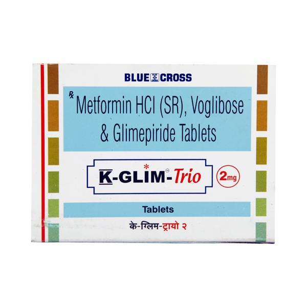 K Glim Trio 2mg Tablet 10'S