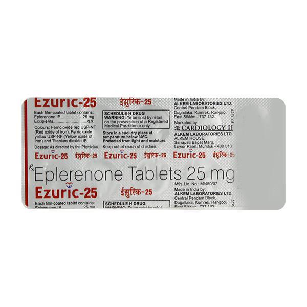 Ezuric 25mg Tablet 10'S