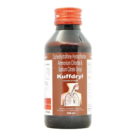 Kuffdryl Syrup 100ml - Global Surgicals