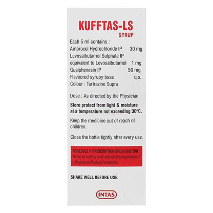 KUFFTAS LS Syrup 100ml - Global Surgicals