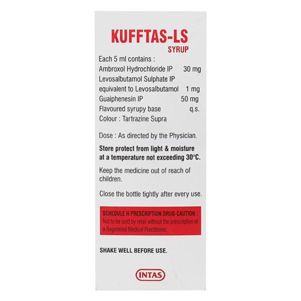 KUFFTAS LS Syrup 100ml - Global Surgicals