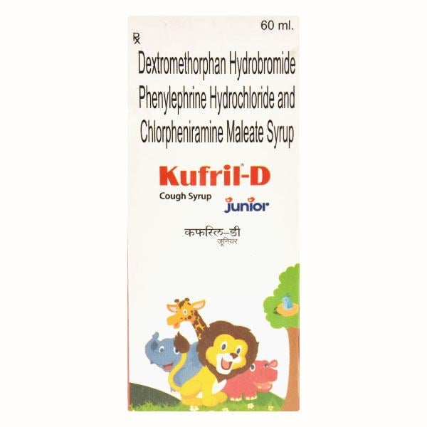 KUFRIL D JUNIOR Syrup 60ml - Global Surgicals
