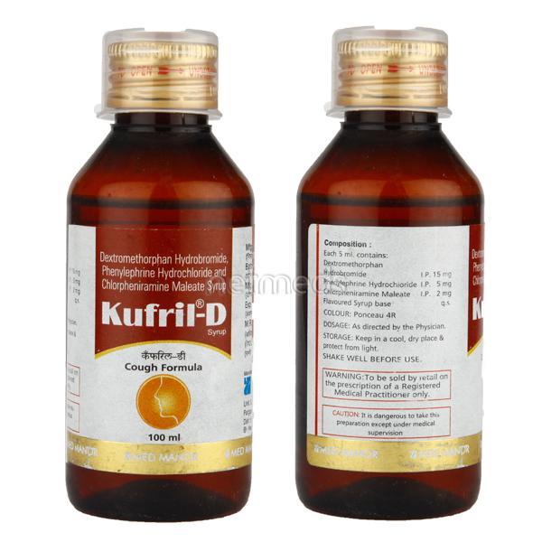 Kufril D Syrup 100ml - Global Surgicals