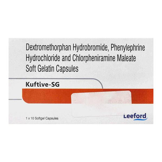 KUFTIVE SG Softgel Capsule 10's - Global Surgicals