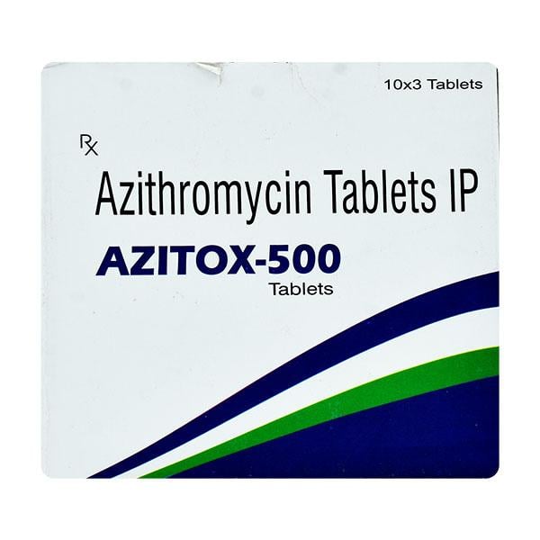 AZITOX 500mg Tablet 3's