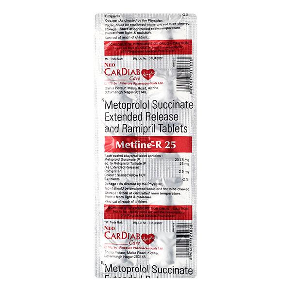 METFINE R 25 Tablet 10's