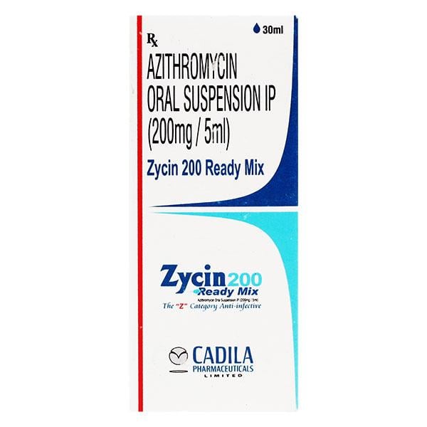 Zycin Redimix 200mg Suspension 30ml
