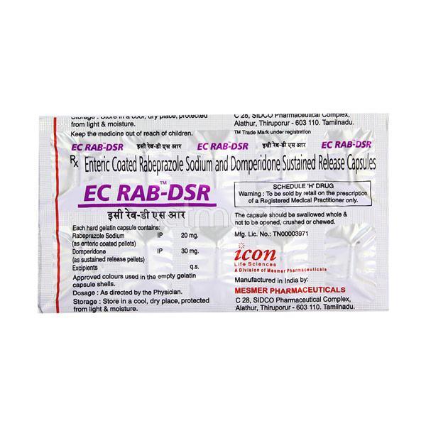 EC Rab DSR Capsule 10'S