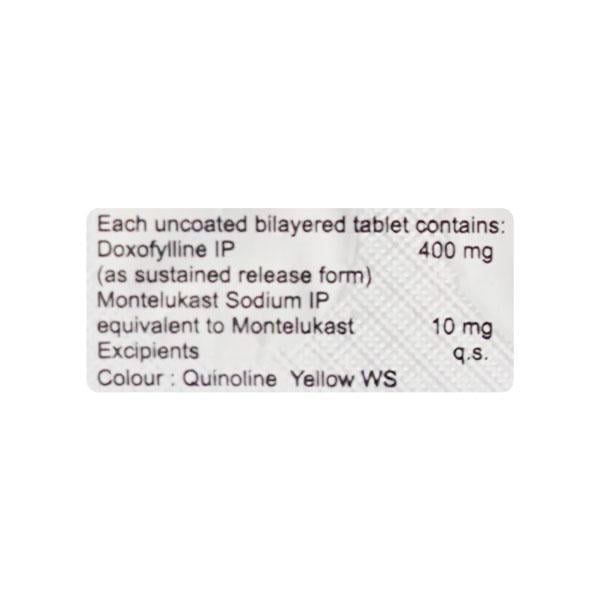 Ventidox M Tablet 10'S