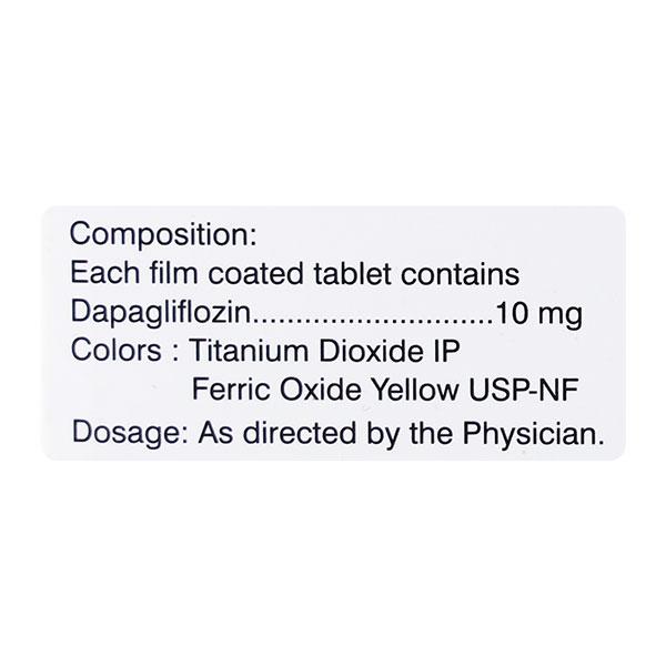 DAPACOSE 10 Tablet 10's