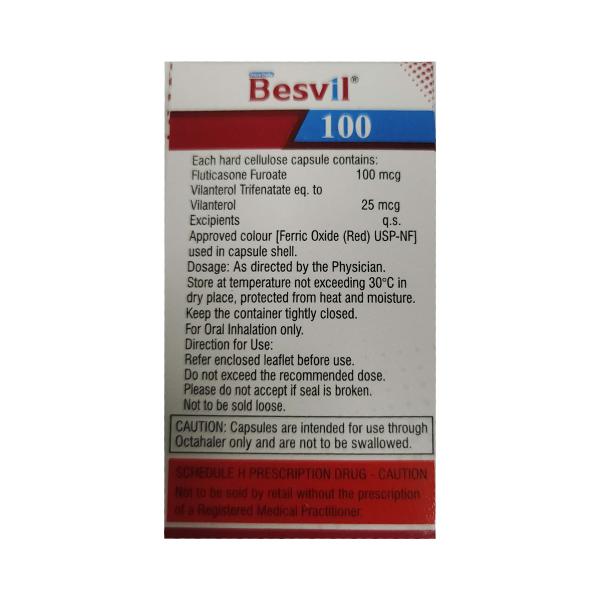 BESVIL 100 Octacaps 30's