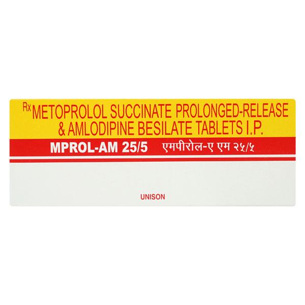 MPROL AM 25/5 Tablet 10's