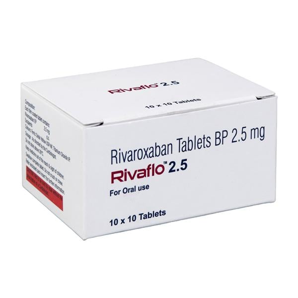 RIVAFLO 2.5 Tablet 10's