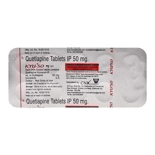 KYU 50 Tablet 10's - Global Surgicals
