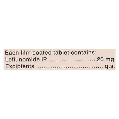 LEFUTOID 20mg Tablet 10's