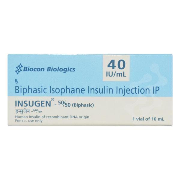 Insugen 50/50 40IU Injection 1X10ml