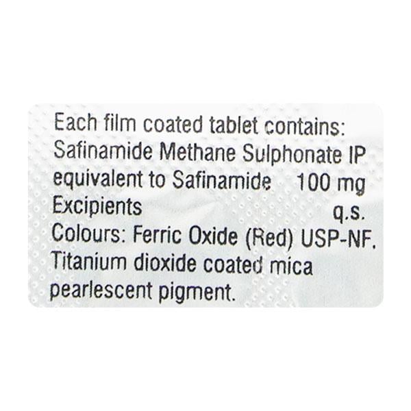 XAFINACT 100mg Tablet 10's